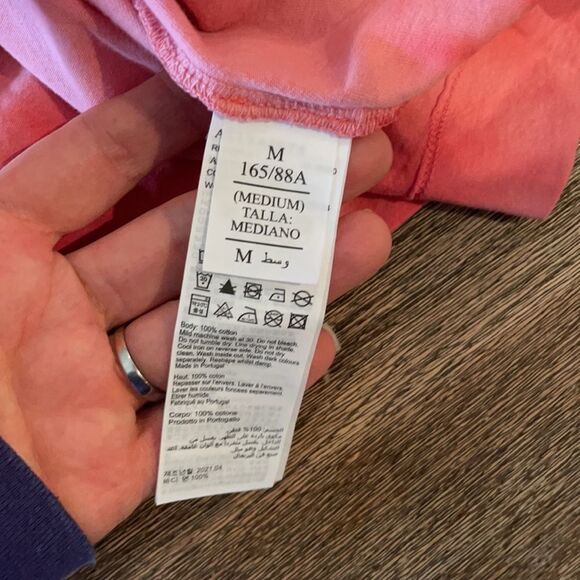 All Saints coni tie dye t-shirt red nwot - Picture 7 of 9